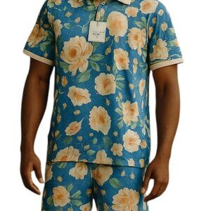 Men's Duval Fits Shorts & Short Sleeve Shirt Set-Size XL-New with Tags